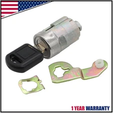 For 2001-2006 GMC CHEVY SILVERADO TAHOE Front Left Door Lock Cylinder With Keys