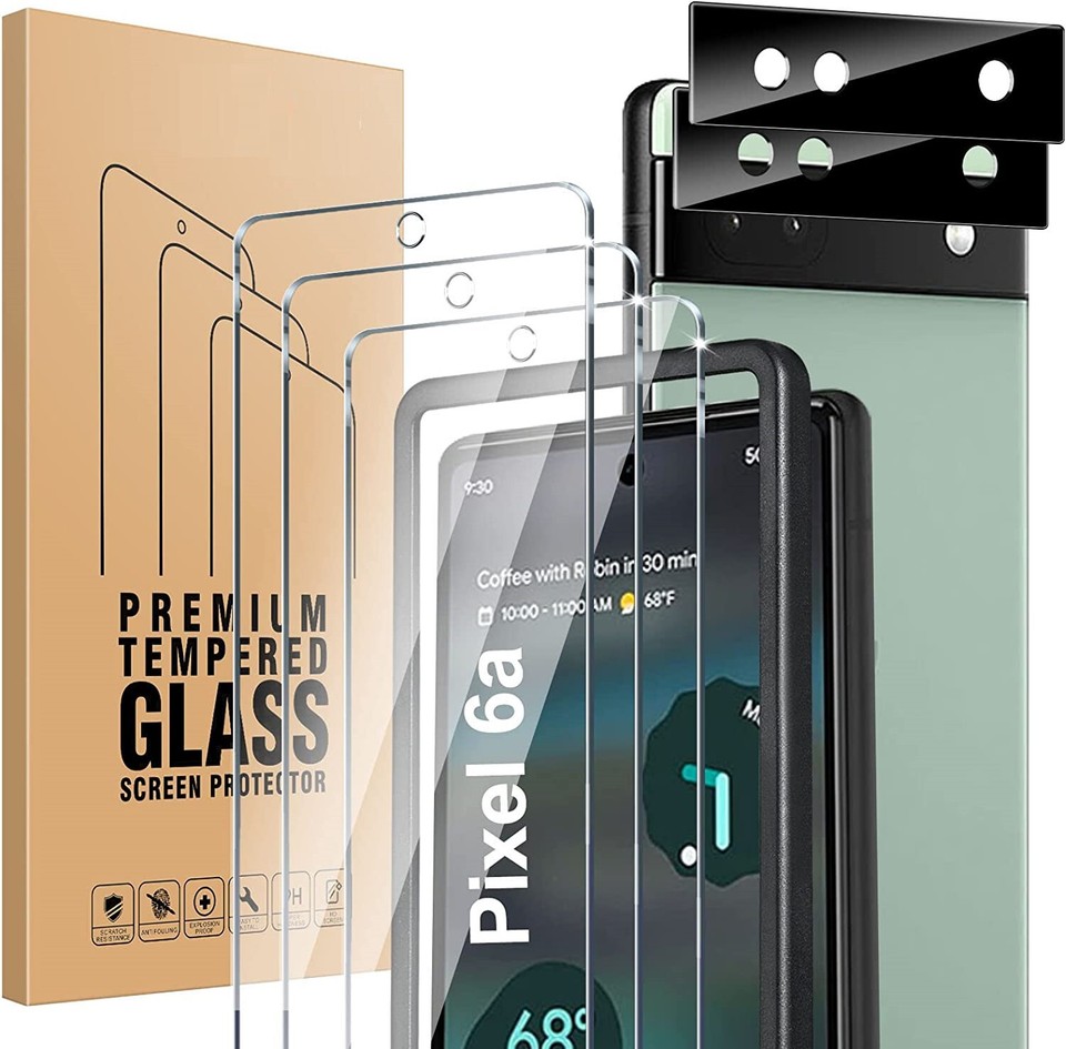 For Google Pixel 6a Camera lens Glass & Screen Protector eBay