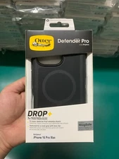 New Otterbox Defender Series Pro for iPhone 16 Pro Max MagSafe Case Black Color