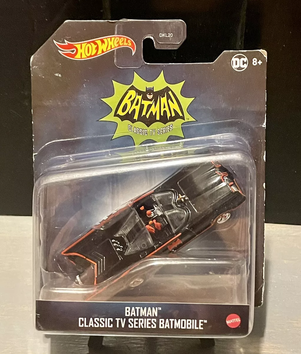 Carro Hot Wheels 1:50 Batman Classic Tv Series Batmobile