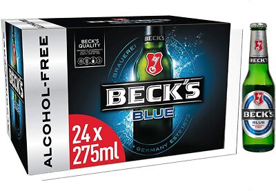 Beck's Blue Alcohol Free Beer 24 x 275ml