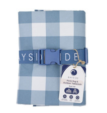 2in1 Picnic Blanket Tablecloth Waterproof Foldable Camping Outdoor - 145 x 145cm