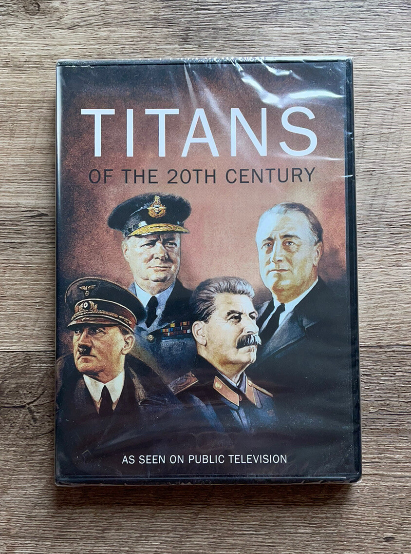 Titans of the 20th Century (DVD, 2disc Set, PBS) History Documentary
