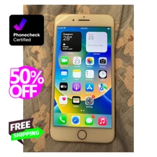 Apple iPhone 8 Plus 5.5" 64GB Unlocked Verizon Pristine LTE WIFI Red Silver  