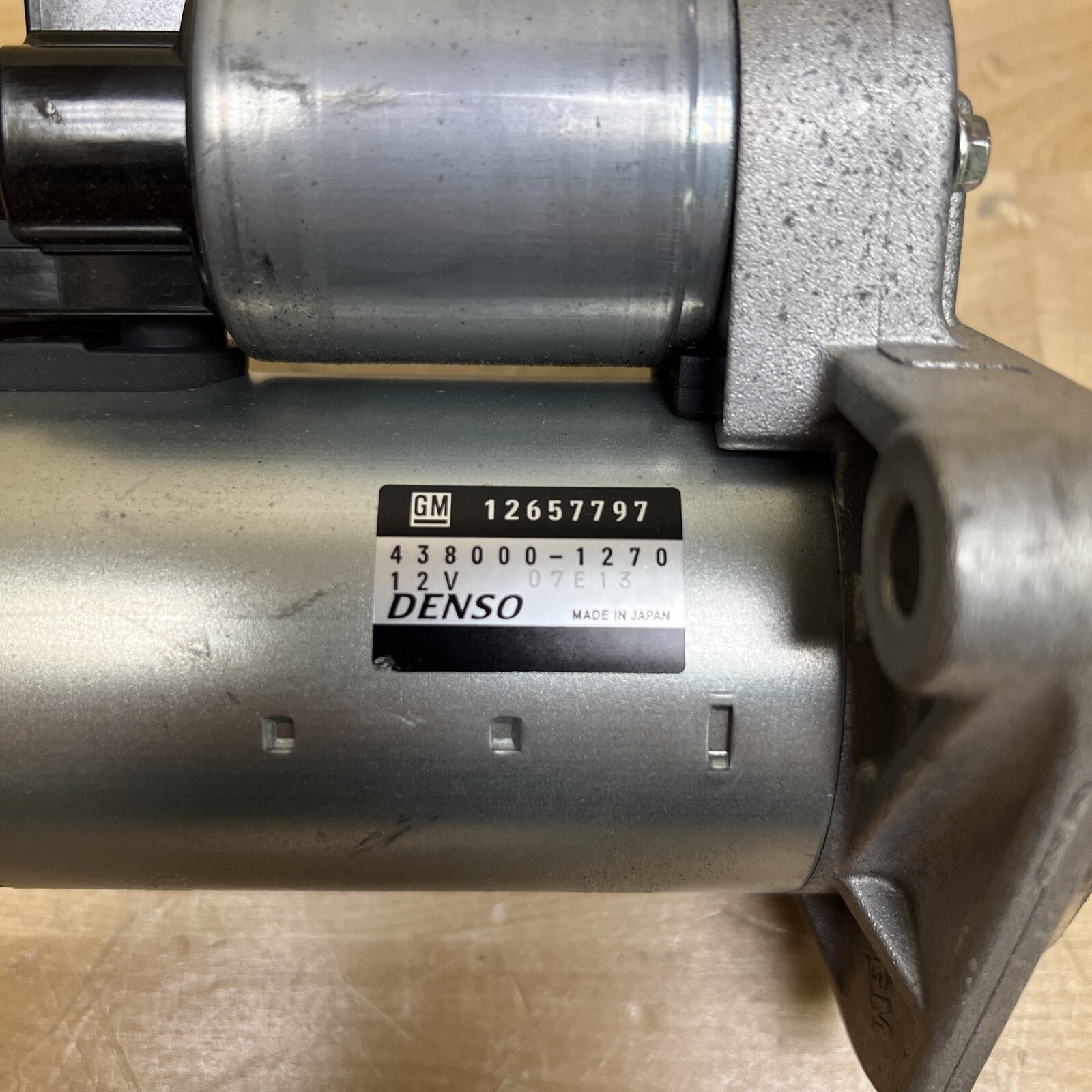 OEM GM 12657797 Starter Motor 12V Fits 20152020 Chevy/GMC Canyon