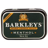 Barkleys Liquorice Pastillen WüRzig Lakritz Mit Menthol Geschmack 16G