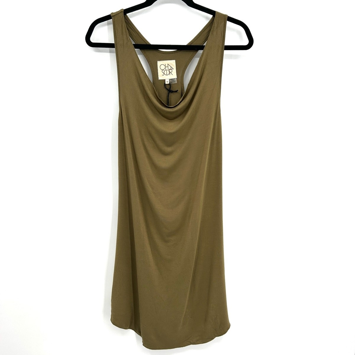 green jersey knit dress Entro Soft Cap Sleeve Midi Dress Green / M main image 1