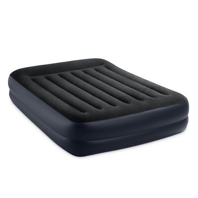 Intex 64123ED Dura-Beam Plus Pillow Rest Air Mattress: Fiber-Tech   Queen 