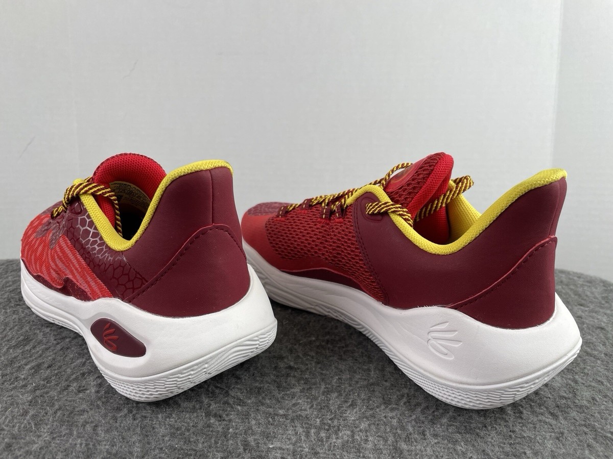 Under Armour Curry 11 x Bruce Lee Fire Red Yellow White 3027577