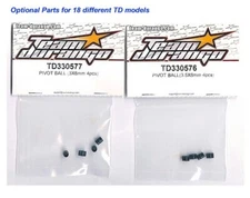 Team Durango Pivot Ball 3.5x6mm 3x6mm DEX210 F DEX410 DETC410 DEST210R DESC410R
