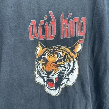 Acid King Shirt Mens Pentagram Tiger 1991 Busse Woods Stoner Metal Reprin BL1069
