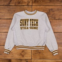 Vintage Northwestern Knitting Mills College Hoodie XL 90s New York Varsity