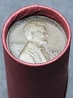 Fabulous Au+ 1923&1926 S Mint Pennies Ends Of Lincoln Wheat Cent Roll