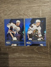 2020-21 Metal Universe Blue Spectrum Leon Draisaitl #29, Patrick Kane #73 MINT