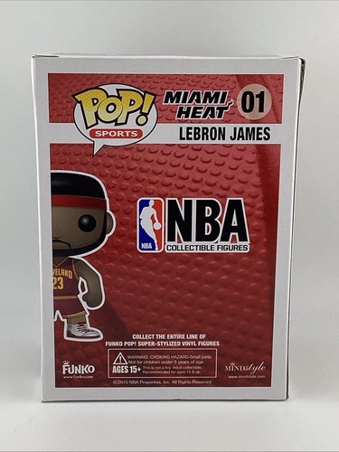 Funko Pop! Vinilo: Lebron James #1 - Imagen 5 de 9