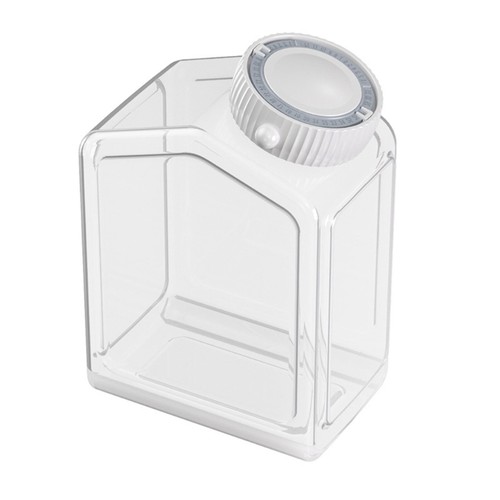Shatter proof Plastic Storage Jar with Locking Lid for Bulk Snacks Organization - Picture 1 of 10