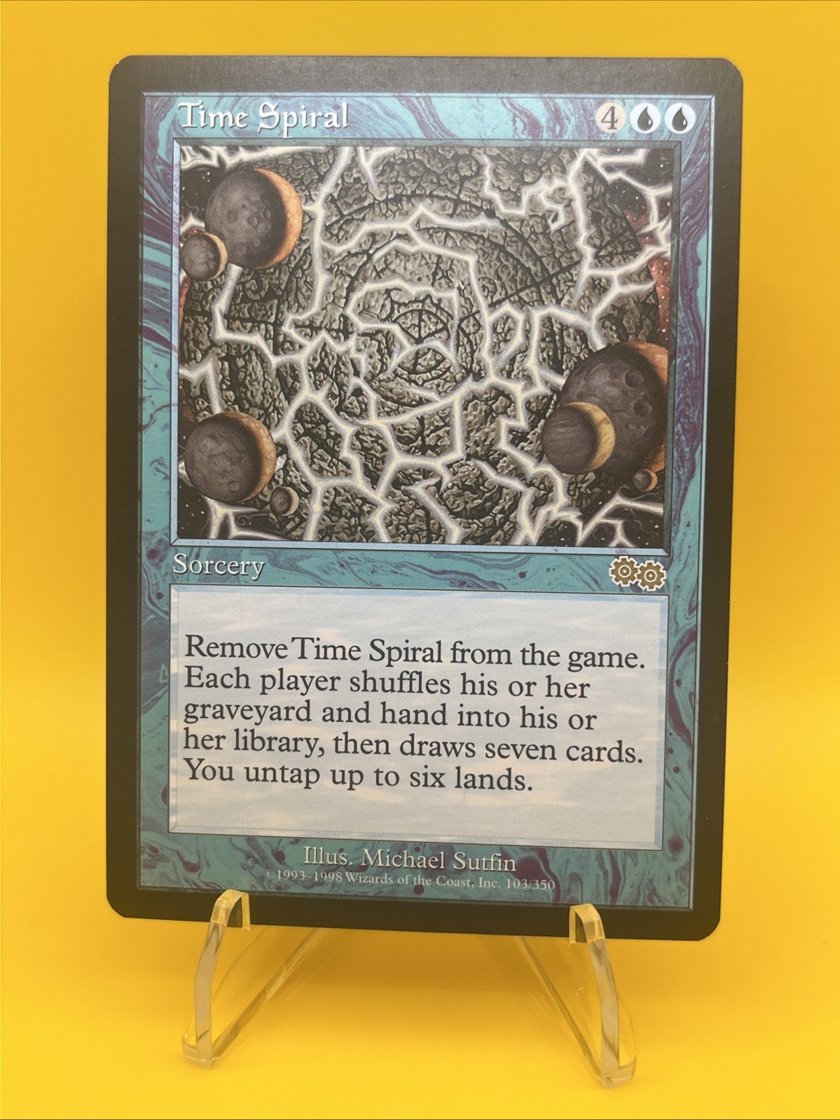 MTG x1 Time Spiral (Urza's Saga, USG) Rare (NM)
