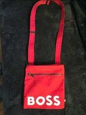 Hugo Boss Umhängetasche Crossover Catch Weiß Weiss Rot Schwarz Herren Damen