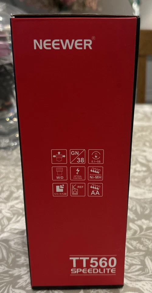 NEEWER TT560 Flash Speedlite for Canon Sony Nikon Panasonic Olympus Pentax - NEW - Image 4 of 4