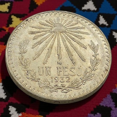 1932年 メキシコ 1ペソ  本物保証　銀0.720 s-l400.jpg