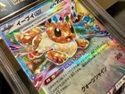 Eevee EX Terastal Fest Holo Card 126/187 SV8a Japanese Edition Graded Mint 9