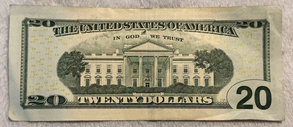 2013 Series 20$ Trinary Repeater Note 66336622 Fancy Note w/ Ink error!! - Image 3 of 3