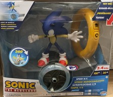    Sonic the Hedgehog-Remote Control Vehicle Wheels  Gold Ring  DISTRESSED BOX