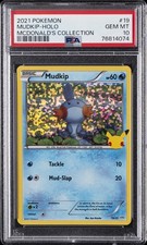 2021 POKEMON MCDONALD'S COLLECTION #19 MUDKIP-HOLO PSA 10