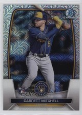 2023 Bowman Mega Box Chrome Mojo Refractor Garrett Mitchell #41 0p83