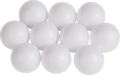 VBS Styroporkugel, Ø 3 cm, 10 Stück