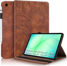 Case for Galaxy Tab 11 - Unique Tree Design, Slim and Lightweight with Card Slo