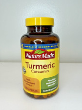 Nature Made  Turmeric Curcumin 500 mg 120 Capsules EXP 06/2028 
