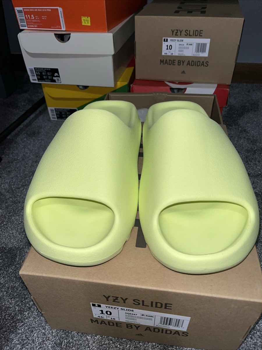 Yeezy Green Glow Slides Size - 10 Brand New From Confirmed. Yeezy Slides  main image 3