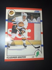 1990-91 Score American #273 Vladimir Krutov NHL Canucks