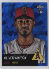 2022 Chrome Platinum Anniversary Blue Atomic Refractor 58/100 Oliver Ortega 4c5