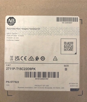 Allen Bradley 2711P-T15C22D9PK Brand New Sealed[12 Months Warranty]