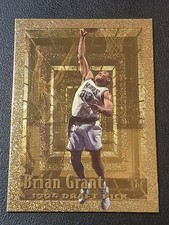 1994-95 Topps Embossed - Brian Grant #108 (RC) Gold - Rookie - Kings - EXC