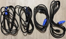 Lot Of 4 Powercon Cables - 12 Foot 16/3