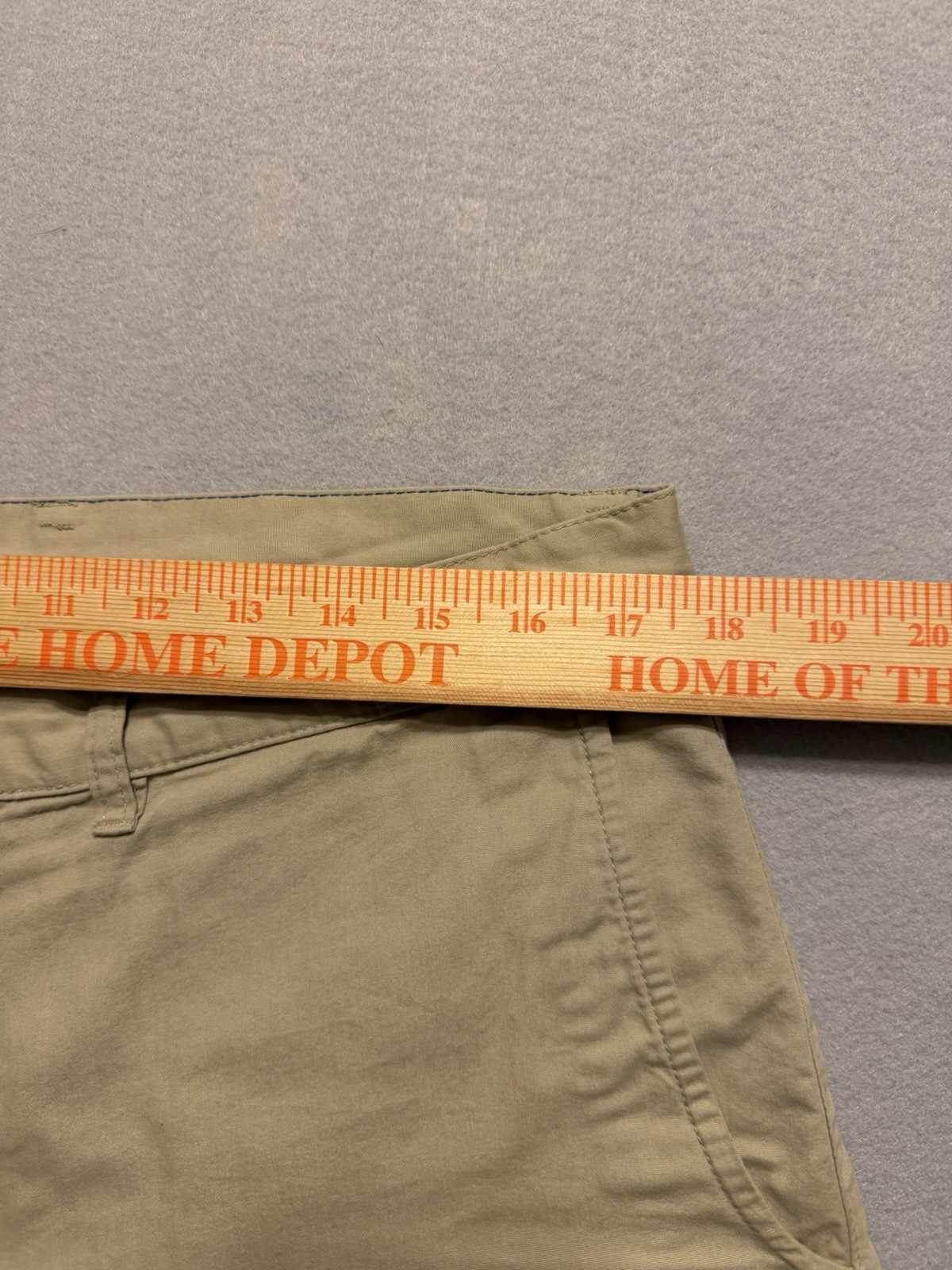 Patagonia Shorts Mens 34 Beige Organic Cotton Canvas Casual Chino Hiking E132 thumbnail 6