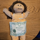 Rare 1st addition Cabbage Patch Vintage Doll w/ Salmon Color Romper 1984