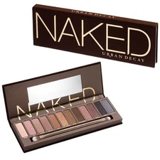 URBAN DECAY NAKED ORIGINAL EYESHADOW 12 SHADE PALETTE DUO BRUSH RARE NEW IN BOX