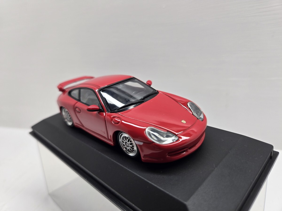 1/43 Minichamps Porsche 911 Gt3 1 43 Mini Camps Red Super
