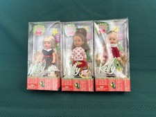 Barbie Kelly Club Holiday Party Doll Set Keeya, Kerstie, Kelly 2005