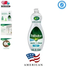 Ultra Dishwashing Liquid Dish Soap, Pure + Clear Fragrance Free - 32.5 Fluid ...