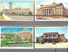 8 OLD POSTCARDS  RAILWAY STATIONS  MP PRR  CNW N&W  CNJ DC  SAL ACL RF&P LAUPT — photo 2
