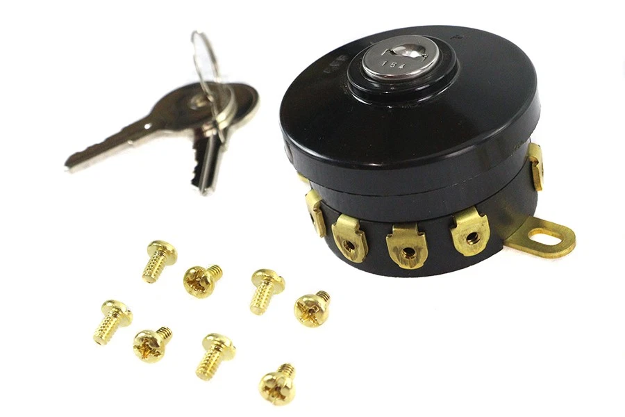 Interruptor de encendido réplica Indian con 2 llaves se adapta a Indian Foto 3 de 4