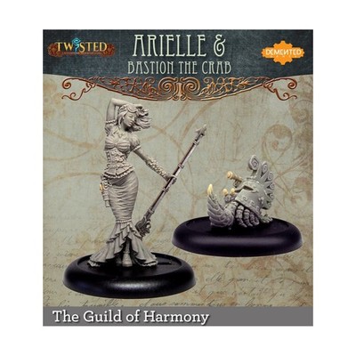 Demented G Twisted  Guild of Harmo  Arielle & Bastion the Crab (Metal  Pack New