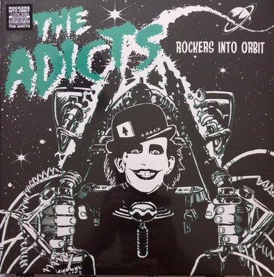 THE ADDICTS '' ROCKERS INTO ORBIT '' SEALED EURO LP ** WHITE  VINYL **REMASTERED