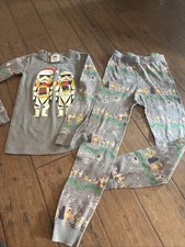 Hanna Andersson Boys Pajamas Set STAR WARS 130 US Size 8 PJs Holiday Christmas