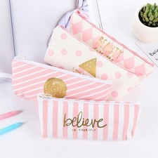 Mode Rei&szlig;verschluss Bleistift Stift Tasche Make-up Kosmetiktasche Beutel